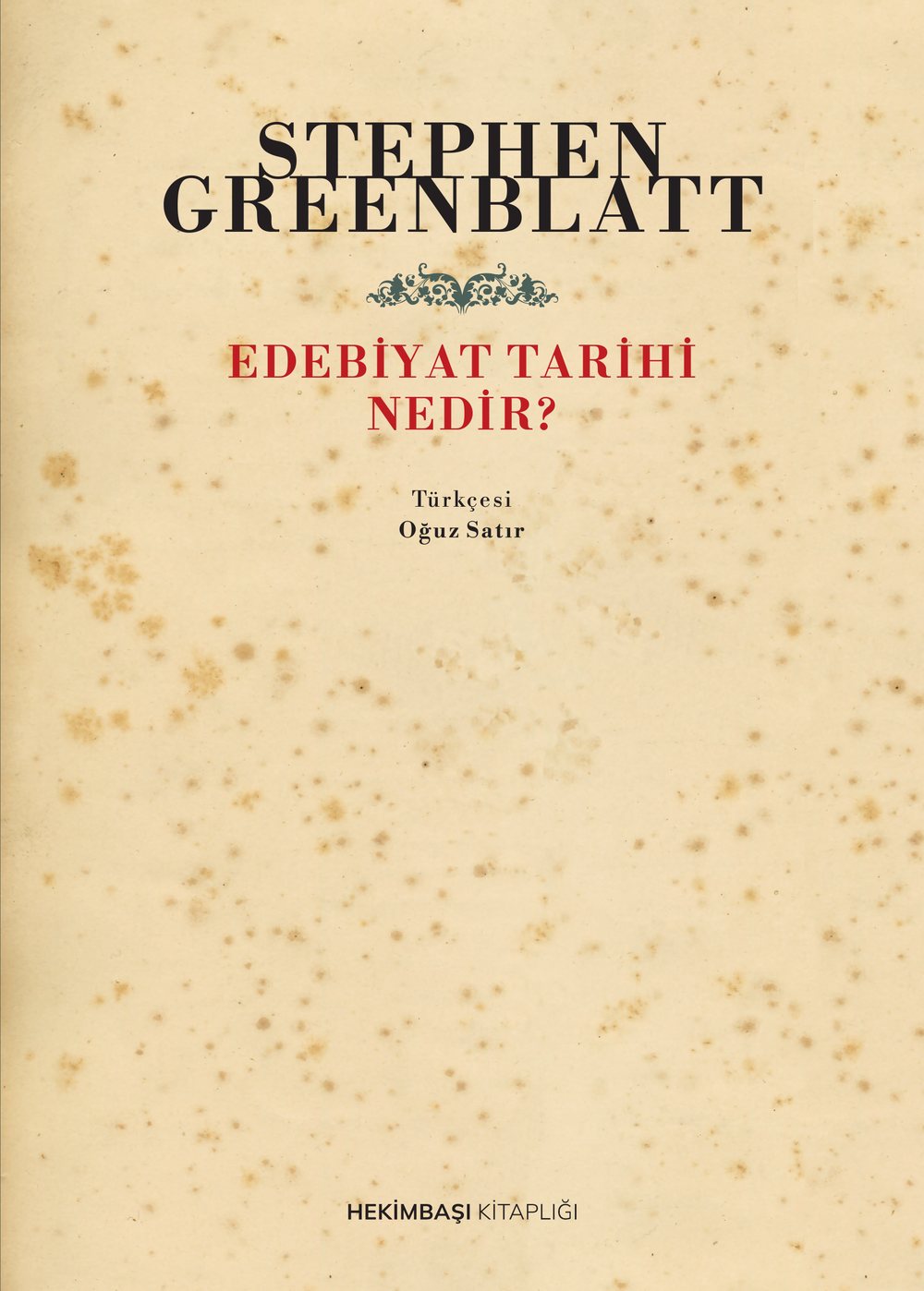 Edebiyat Tarihi Nedir? — kapak