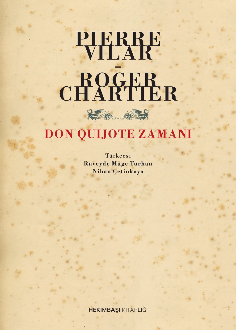 Don Quijote Zamanı — kapak